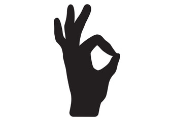 Obraz premium Hand gestures line icon set. Included icons as fingers interaction, pinky swear, forefinger point, greeting, pinch, hand washing