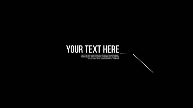 Minimal Call Outs Titles 7