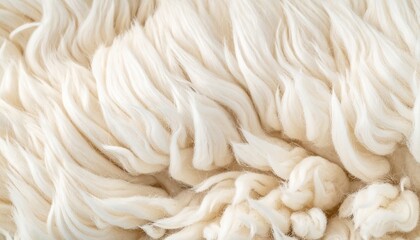Obraz premium Alpaca fleece fine fiber pattern, premium textile-style surface