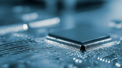 digital landscape shaped by artificial intelligence algorithms and glowing data structures