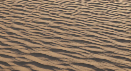 Obraz premium Abstract brown sand ripples create a textured desert dune pattern with wind-blown lines and dry summer waves in this natural sandy landscape background