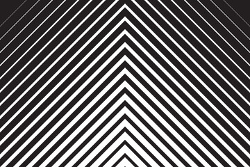 abstract geometric big to small blend line pattern.