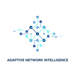 The Adaptive Network Intelligence Illustration