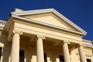 Santa Clara city in Cuba. Palacio Provincial - local government and library building.