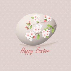 Easter greeting card, flyer design template with Easter eggs and flower,  Layout Holidays, presentation, brochure, banner,  set, background. 