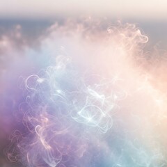 Ethereal smoke swirls