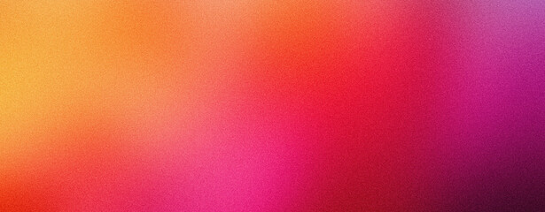 Vibrant gradient transition from yellow to pink to purple creating a colorful abstract background © Hiro's design