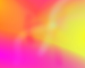 Obraz premium Orange Pink Yellow Blur, Abstract Gradient Background, Warm Color Texture, Modern Wallpaper, Sunset Backdrop, Artistic Haze, Vibrant Design