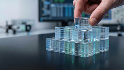 Quantum security concepts use lattice grid structures and geometry to build advanced protective frameworks for digital information systems