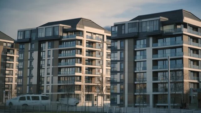 Modern residential buildings, modern architecture, Tjuvholmen, Aker Brygge, Oslo, Norway