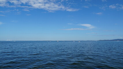 Fototapeta premium Tranquil Coastal Views of Saku Island, Aichi, Japan