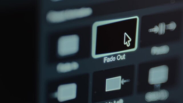 Fade Out option for Animation Presets, video post production process
