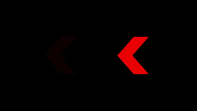 Arrow icon concept animation, arrows sign right to left animation concept, arrow loop animation left direction concept, arrow loading icon animation