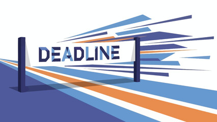 Racing to the Finish Line on a Deadline with Motion Blur and Dynamic Graphics