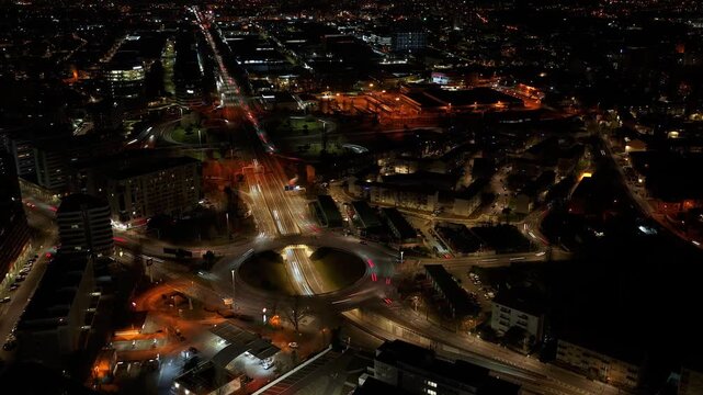 Hyperlapse of traffic in the city of Porto