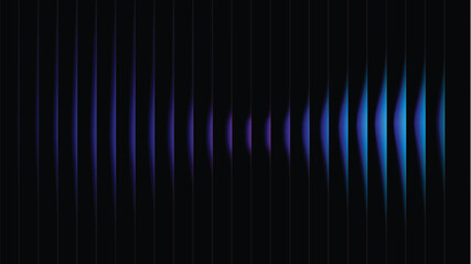 Abstract Waveform: The image showcases a visually arresting abstract composition, evoking a sense of sound and rhythm.