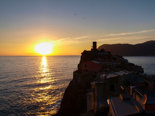 Obraz premium Vernazza, village on the eastern Ligurian coast