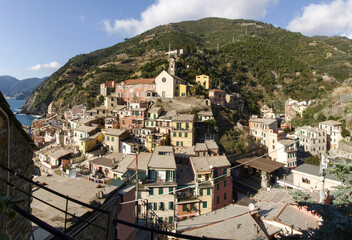 Fototapeta premium Vernazza, village on the eastern Ligurian coast