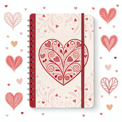 Valentine's Day special valentine hearts background