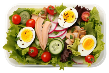 PNG Lunch plate food meal.