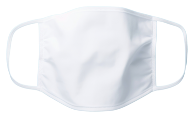 PNG Blank face mask mockup clothing absence apparel.