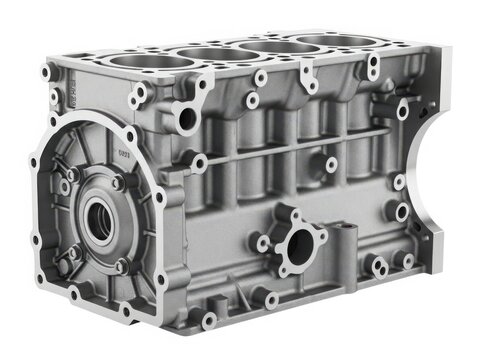 Automotive engine block