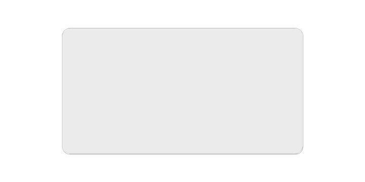 Shiny glass sheet. Png Acrylic glass panel, Glass sheet, Frosted Glass Card with Rounded Corners, Glassmorphism UI Element on Transparent Background