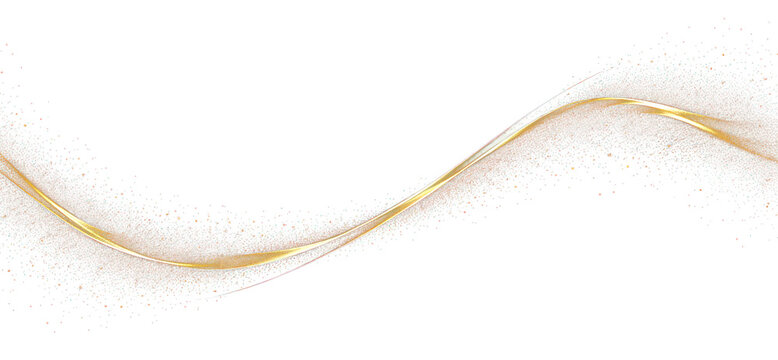 Gold light glitter effect astronomy outdoors universe.