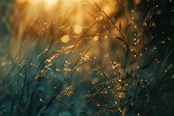 Fototapeta premium grass in the wind