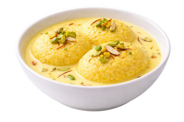 Ras Malai Indian Dessert in a Bowl