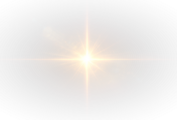 PNG stadium show spotlight with glowing beam