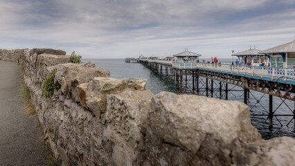 Obraz premium Llandudno Pier