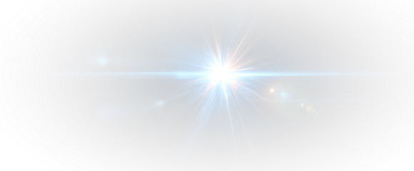 PNG lens flare sunlight with soft rays
