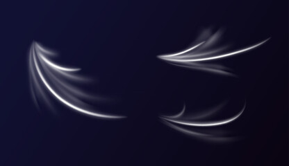 Obraz premium Snow ice swirl 