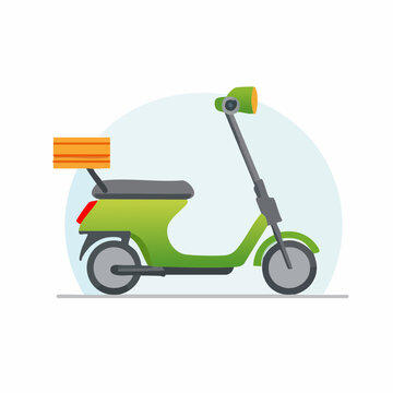 Electric Scooter Icon. Collection of E-Scooter Icon Illustration. 