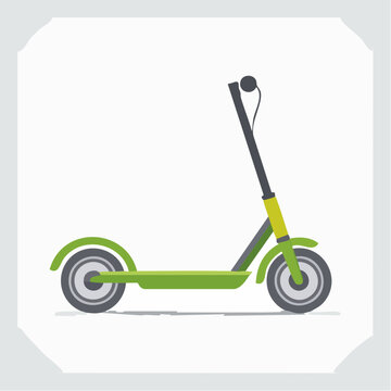 Electric Scooter Icon. Collection of E-Scooter Icon Illustration. 