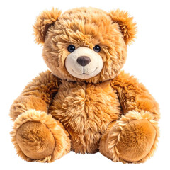 Obraz premium Cute teddy bear isolated on white background