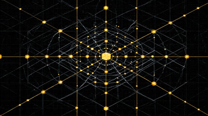 Fototapeta premium Authority foundation baseline grid emphasizing alignment, structural order, and disciplined hierarchy, designed for abstract governance visuals and law-oriented conceptual backgrounds