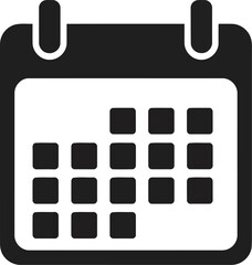 Fototapeta na wymiar Daily organizer calendar symbol for effective time management and corporate scheduling of recurring tasks and team meetings