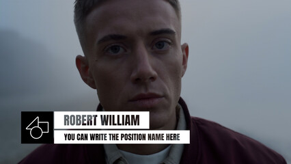 Boxed Lower Thirds with Animated Logo