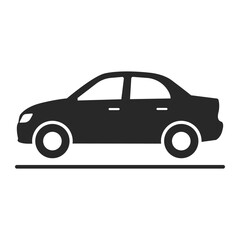 Obraz premium GPS Navigation Car Icon