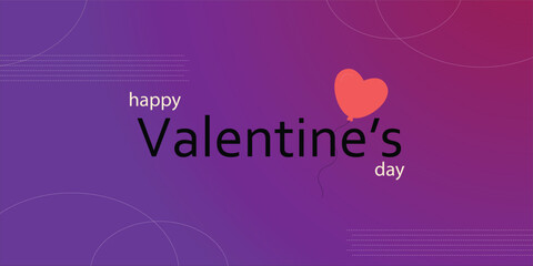 Blue Light Purple Valentine Gradient Background