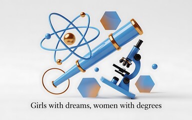 Science tools for girls with dreams