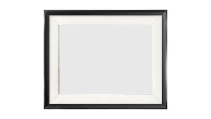 Fototapeta premium Blank Photo Frame Isolated on White Background