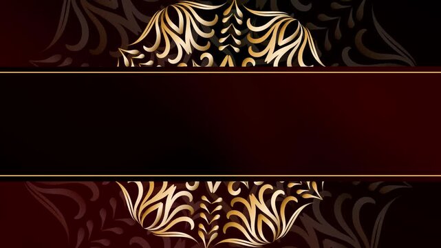 Soft Motion Motion Starry Labyrinth Mandala Ramadan Background