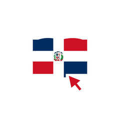 Dominican Republic Flag Click On Book In Icon