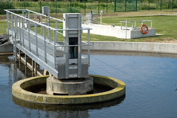 Station biologique des eaux us&eacute;es , Honfleur, 14, Calvados, France