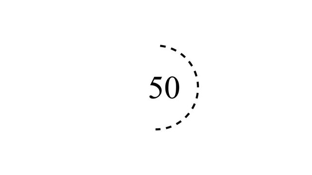 loading icon animation on a white background,with 4k video animation.