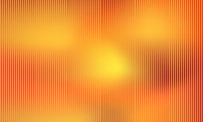 Red orange yellow ribbed glass. Vector ribbed glass texture background. Mesh gradient. acrylic ribbed bath surface. Reeded glass background semitransparent overlay. Bath wall window