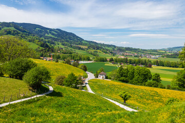 View From Gruyeres Town The